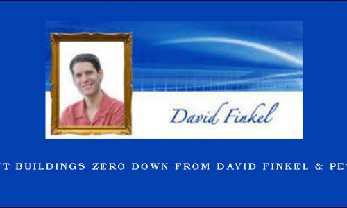 Apartment Buildings Zero Down from David Finkel & Peter Conti