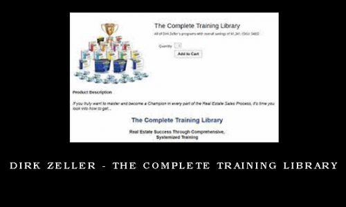Dirk Zeller – The Complete Training Library