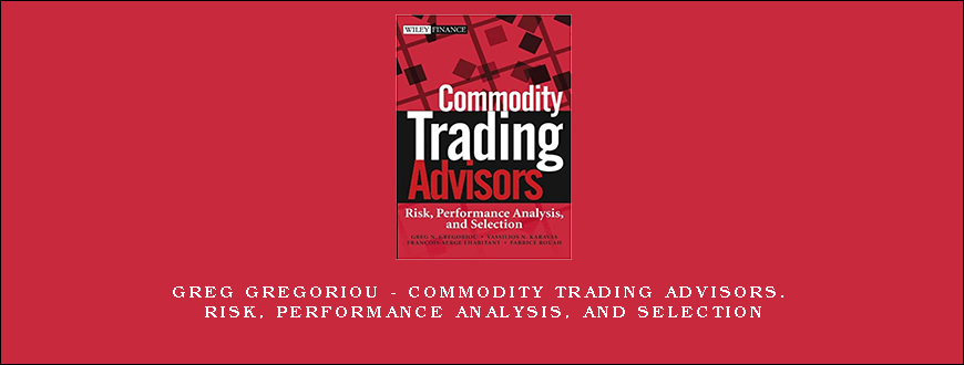 Greg Gregoriou – Commodity Trading Advisors