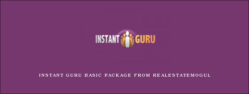 Instant Guru Basic Package from RealEstateMogul