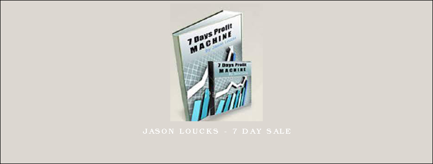 Jason Loucks – 7 Day Sale