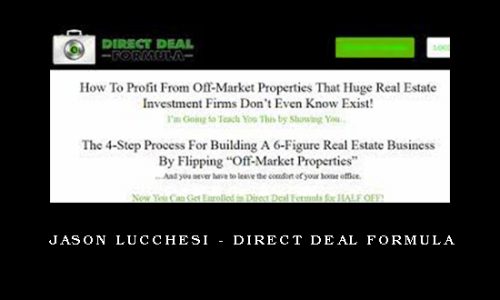 Jason Lucchesi – Direct Deal Formula