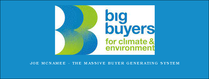 Joe McNamee – The Massive Buyer Generating System