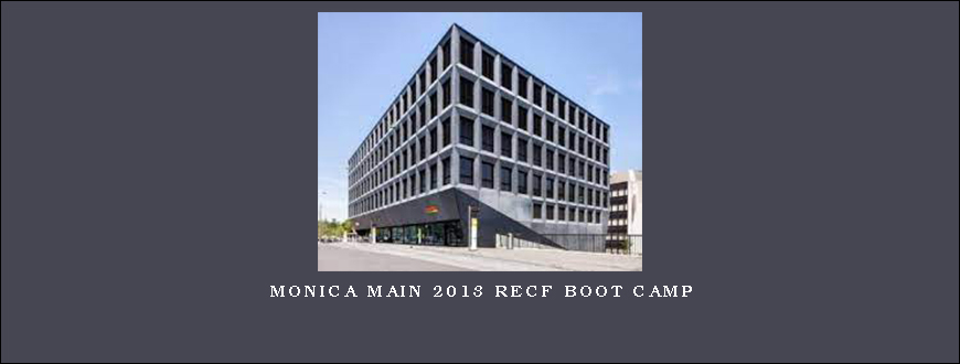 Monica Main 2013 RECF Boot Camp