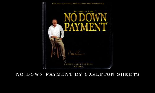 No Down Payment by Carleton Sheets