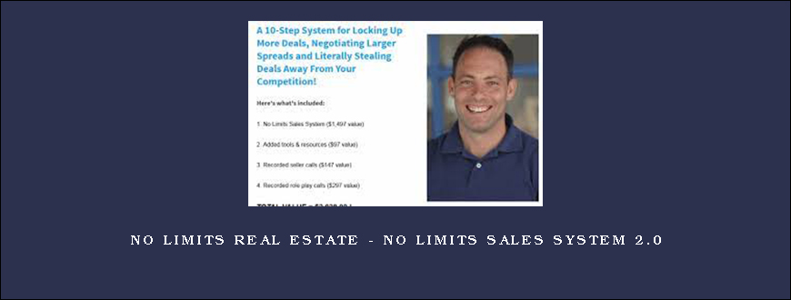 No Limits Real Estate – No Limits Sales System 2.0