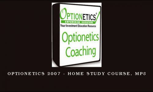 Optionetics 2007 – Home Study Course, MP3