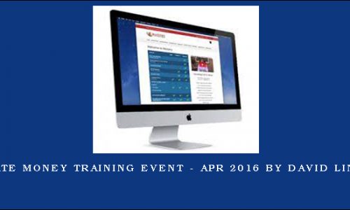 Private Money Training Event – Apr 2016 by David Lindahl