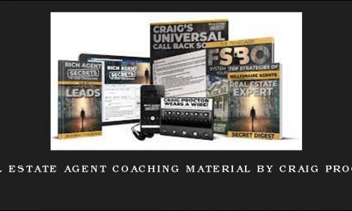 Real Estate Agent Coaching Material by Craig Proctor