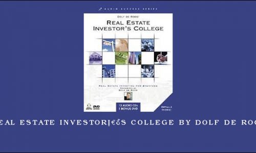 Dolf De Roos, Real Estate Investor’s College