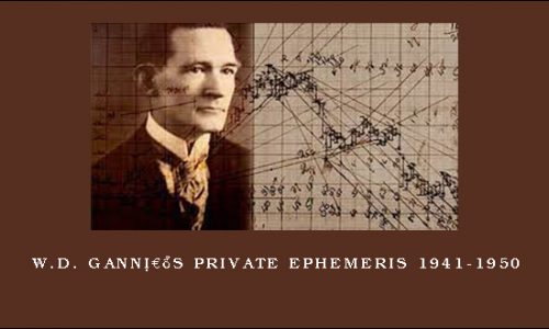 W.D. Gann’s Private Ephemeris 1941-1950