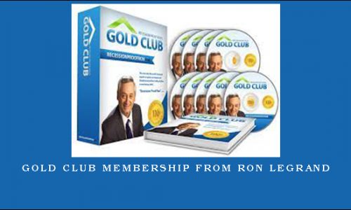 Gold Club Membership from Ron LeGrand