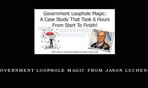 Government Loophole Magic from Jason Luchessi