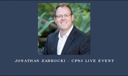 Jonathan Zabrocki – CPS3 Live Event