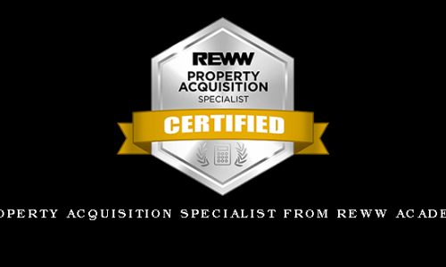 Property Acquisition Specialist from REWW Academy