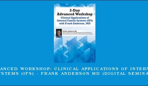 2-Day Advanced Workshop: Clinical Applications of Internal Family Systems (IFS) – Frank Anderson MD (Digital Seminar) [in stock]