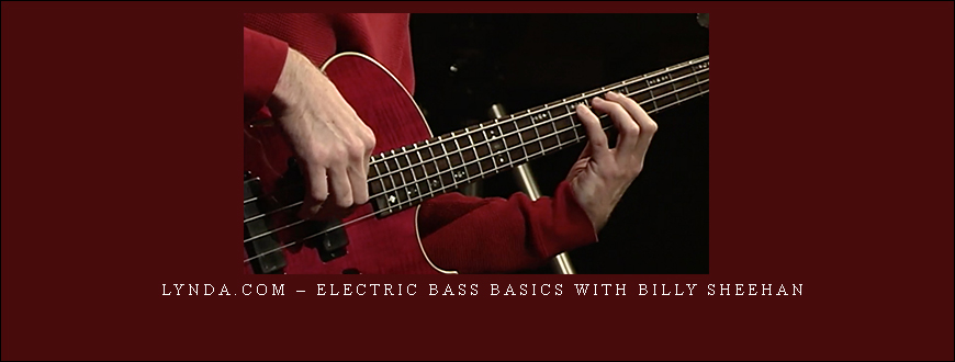 Lynda.com – Electric Bass Basics with Billy Sheehan