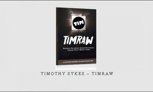 Timothy Sykes – TIMRaw | SIZE: 2,7 GB