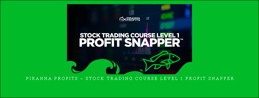 Piranha Profits – Stock Trading Course Level 1 Profit Snapper