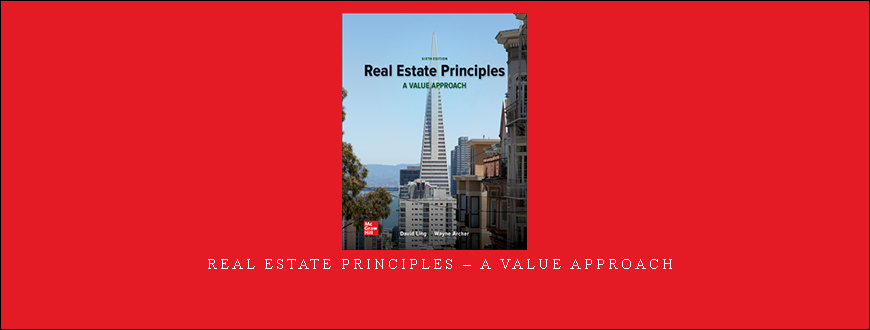 Real Estate Principles – A Value Approach
