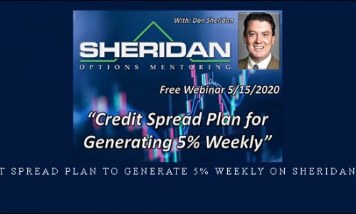 Get Credit Spread Plan to Generate 5% Weekly on Sheridanmentoring [in stock]