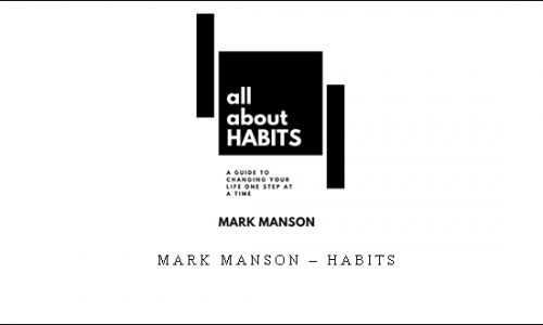 Mark Manson – Habits [in stock]