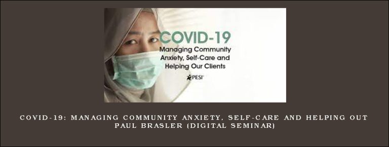 COVID-19: Managing Community Anxiety