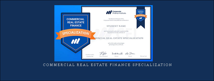 Commercial Real Estate Finance Specialization