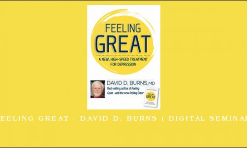 Feeling Great – DAVID D. BURNS ( Digital Seminar) [in stock]