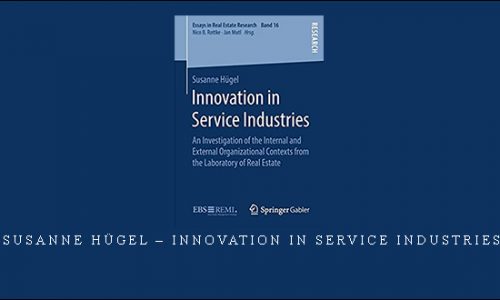 Susanne Hügel – Innovation In Service Industries |