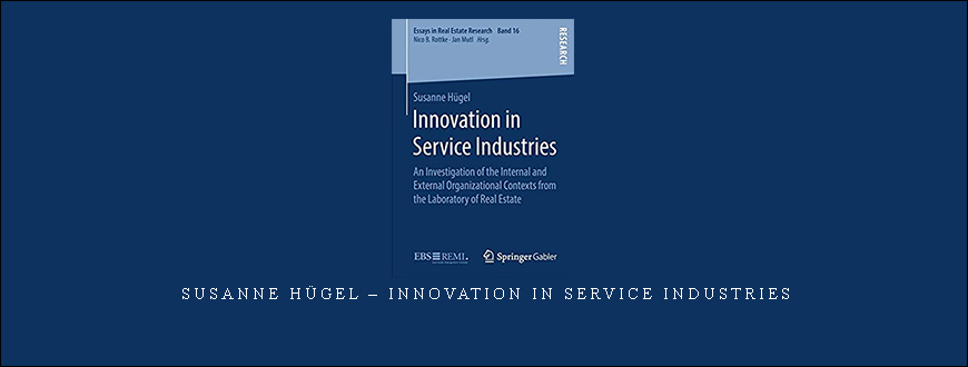 Susanne Hügel – Innovation In Service Industries