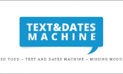 RSD Todd – Text And Dates Machine – Missing Module [in stock]