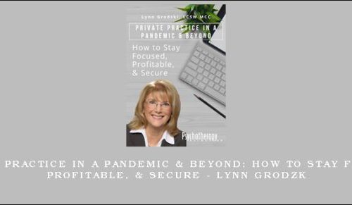 Private Practice in a Pandemic & Beyond: How to Stay Focused, Profitable, & Secure – LYNN GRODZK |