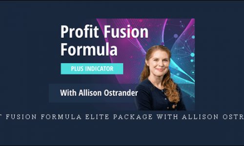 Profit Fusion Formula Elite Package with Allison Ostrander [in stock]