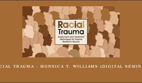 Racial Trauma – MONNICA T. WILLIAMS (Digital Seminar) [in stock]
