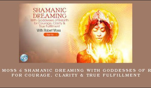 Robert Moss – Shamanic Dreaming With Goddesses of Rebirth for Courage, Clarity & True Fulfillment [in stock]