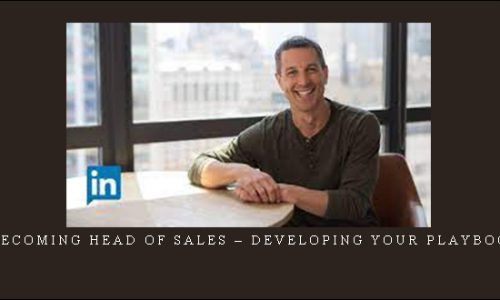 Becoming Head of Sales – Developing Your Playbook |