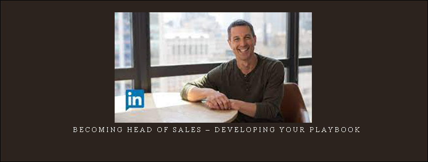 Becoming Head of Sales – Developing Your Playbook