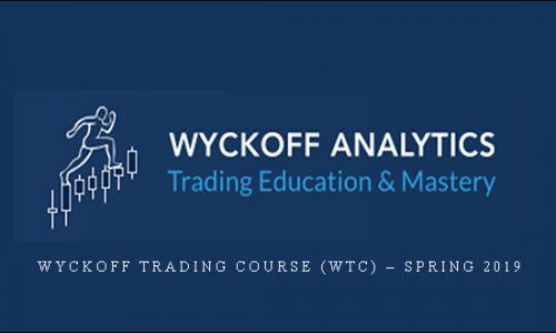 WYCKOFF TRADING COURSE (WTC) – SPRING 2019 | SIZE: 6,5 GB