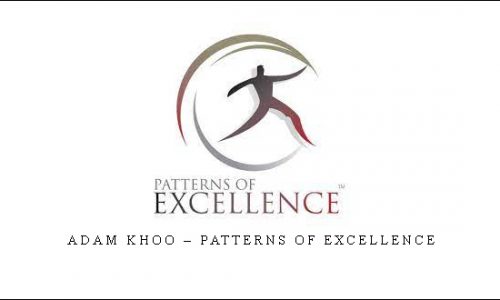 Adam Khoo – Patterns of Excellence | SIZE: 0,5 GB