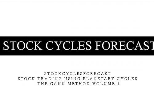 Stockcyclesforecast – Stock Trading Using Planetary Cycles – The Gann Method Volume 1 [in stock]