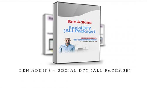Ben Adkins – Social Dfy (all Package) |
