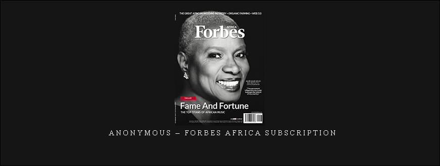 Anonymous – Forbes Africa Subscription