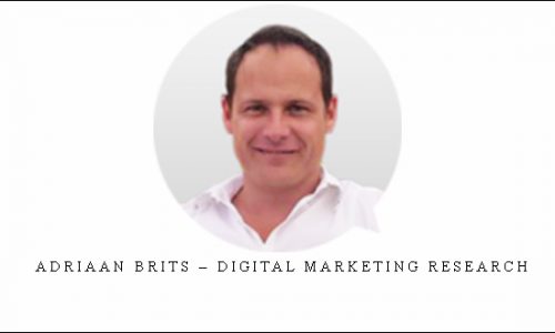 Adriaan Brits – Digital Marketing Research |