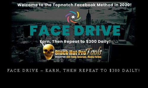Face Drive – Earn, Then Repeat To $300 Daily! |