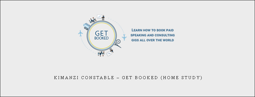 Kimanzi Constable – Get Booked (home Study)