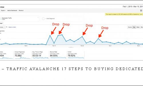Amber Ewart – Traffic Avalanche 17 Steps To Buying Dedicated Email Drops |