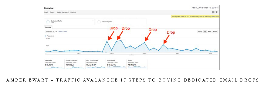 Amber Ewart – Traffic Avalanche 17 Steps To Buying Dedicated Email Drops