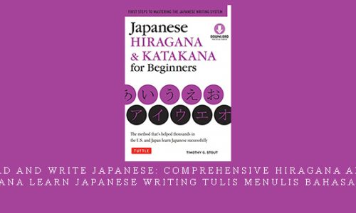 Read and Write Japanese: Comprehensive Hiragana and Katakana learn japanese writing tulis menulis bahasa jepun |