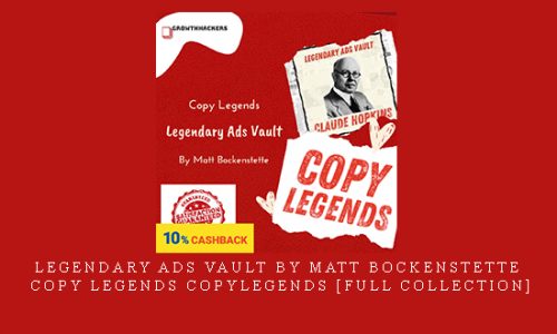 Legendary Ads Vault By Matt Bockenstette Copy Legends copylegends [Full Collection] |